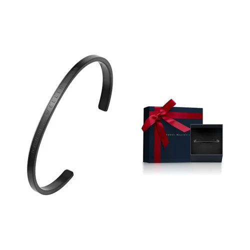 Daniel Wellington Сплав Браслеты Унисекс Обсидиан Черный