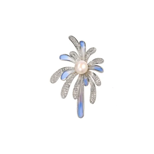 Listen to the flowers bloom Сплав Броши Женские