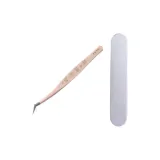 Космонавт - Теплый Розовый Золото Перо Заколка (с встроенной памятью Коробка)