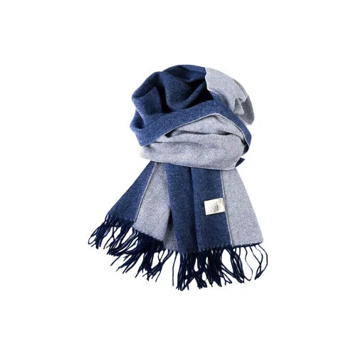 JONNY MOORE 100% шерсть Вязаные шарфы Унисекс