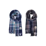 Синий клетчатый + Темно-синий клетчатый