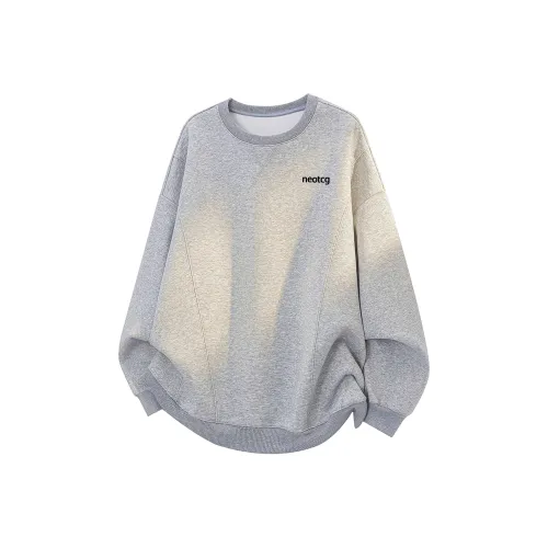 NEOTCG Светло-серый Унисекс Свитшоты