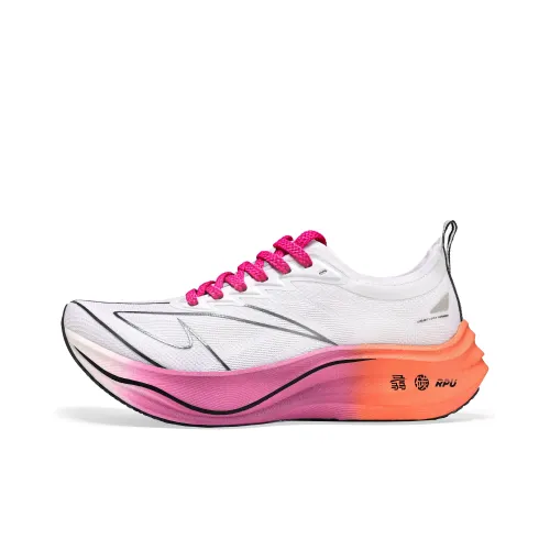 DEERWAY Беговые кроссовки Низкий верх Белый Фиолетовый Оранжевый Унисекс