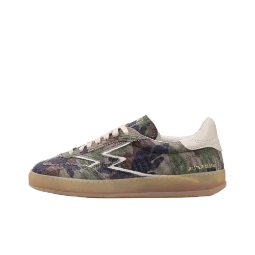 MOA MASTER OF ARTS Низкие кроссовки для скейтбординга унисекс с камуфляжным зеленым дизайном