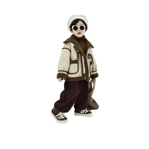 MUMUWU HOUSE Абрикос Kids Утеплённые куртки