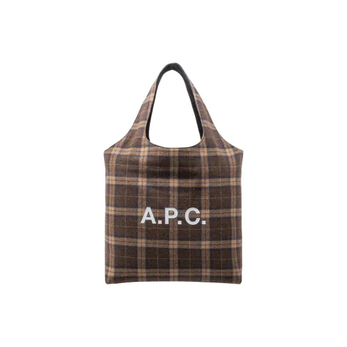 A.P.C. Joint Paragraph Ninon Шерстяная Сумка через плечо Стандартная Унисекс Каштановый Коричневый