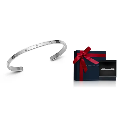 Daniel Wellington Alloy Bangles Unisex Silver Даниэл Уэлингтон Сплав Браслеты Унисекс Серебряный