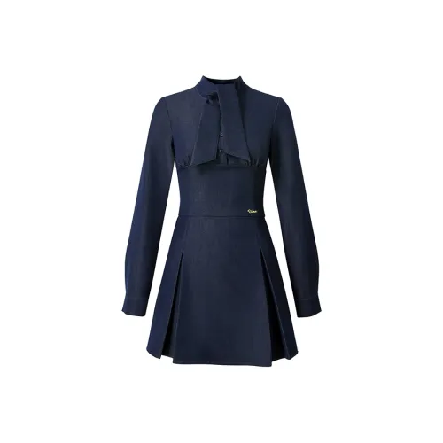 UENA Длинное платье с длинными рукавами женское