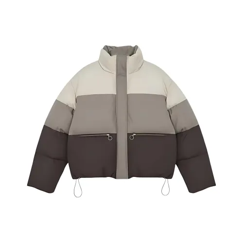 COHX Коричневый Женские пуховики