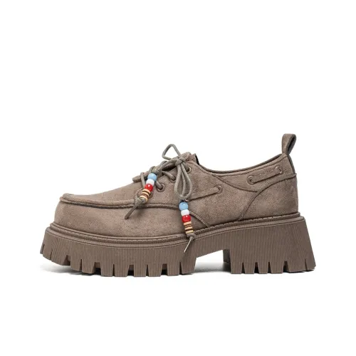 XINJIYUAN Бусины Шнурок + Винтажный стиль обуви Низкий топ Повседневная обувь Мужская