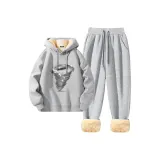 Фотиния Серый (Y Вихрь Белый Dove) + Фотиния Серый (Y Вихрь Белый Dove Штаны с логотипом)