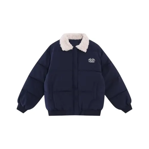 GUOZHEN Темно-синий синий женский пуховик