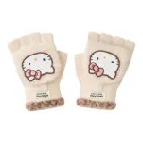 Hello Kitty Beige Knitted Fabric Glove  
Хелло Китти Бежевый Трикотажная Ткань Перчатка
