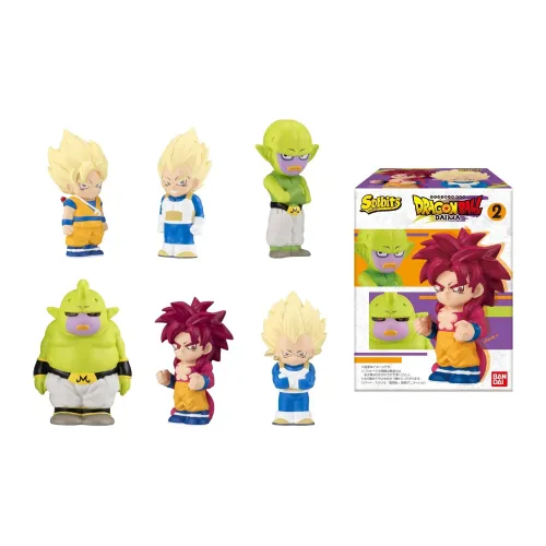 BANDAI Драконий Жемчуг Fine Коллекция Кукла Слепые Коробки Одиночная Слепая Коробка Полная Коробка 6 шт