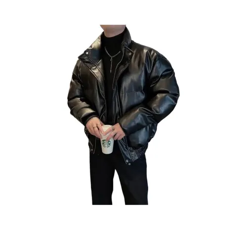 BONAS Черный мужской пуховик