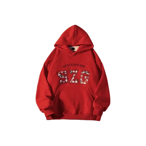 XIAOLIZI Красный Унисекс Свитшоты