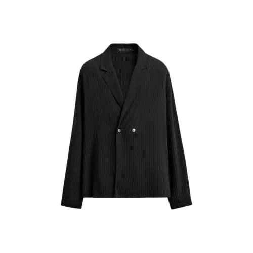 ZARA Мужские черные рубашки