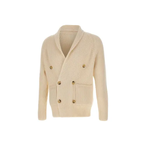 Gran Sasso Кремовый Мужской Трикотаж