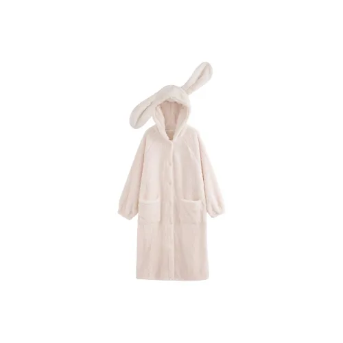 Yunpo Милый Длинный Ушастый Кролик Женские Банные халаты