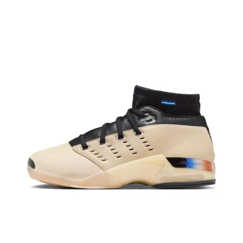 INFINITE ARCHIVES x Jordan Air Jordan 17 Винтажные баскетбольные кроссовки Унисекс Белый Черный Серебряный