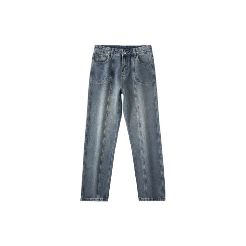 UKTK Синий Мужской Джинсы