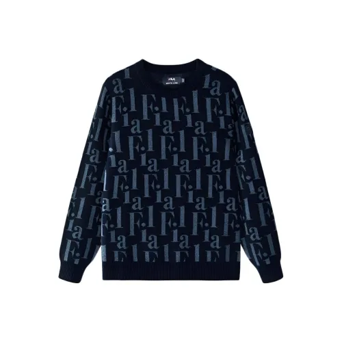 FILA KIDS Свитер Темно-синий Подростки