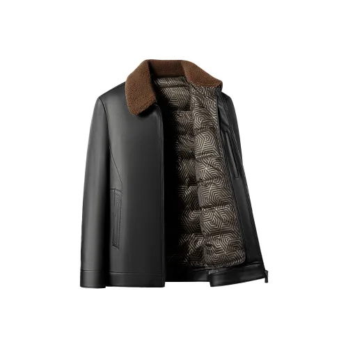 FIRS Черный Мужской Пуховик