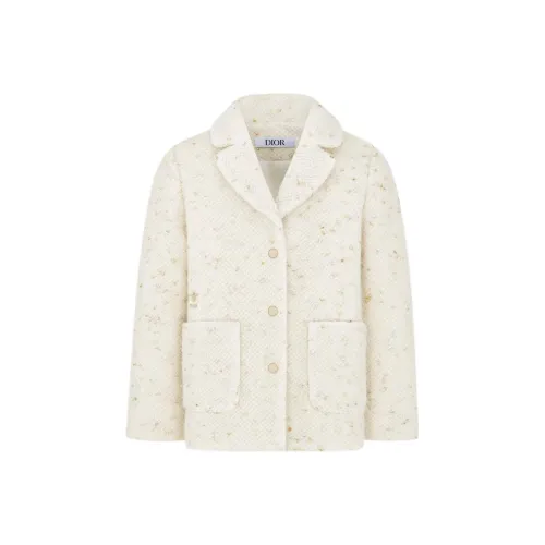 DIOR Растение и Цветочный Принт MID Длина (Длина Размер) Нейлон Пальто Осенний и Зимний Детский