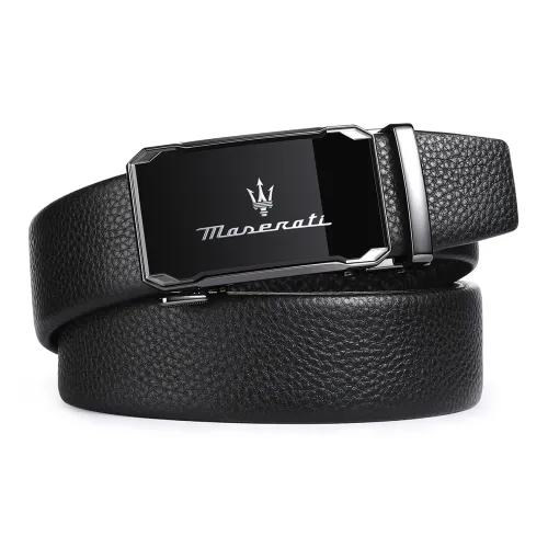 Maserati Ремешок из коровьей кожи мужской металлический 3,5 см