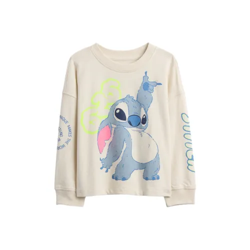 GAP X Disney Т-рубашка Малыш Toddler Лило и Стич Графическая Т-рубашка Детский