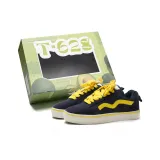 Темно-синий (Желтый, Обувь, Шнурки) [Премиум, Улучшенный - Более Удобный и Прочный - Рекомендация менеджера магазина]