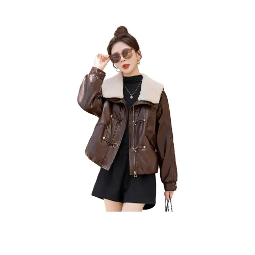 Куртка из кожи Kangaroo женская