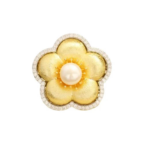 Listen to the flowers bloom Сплав Броши Женские