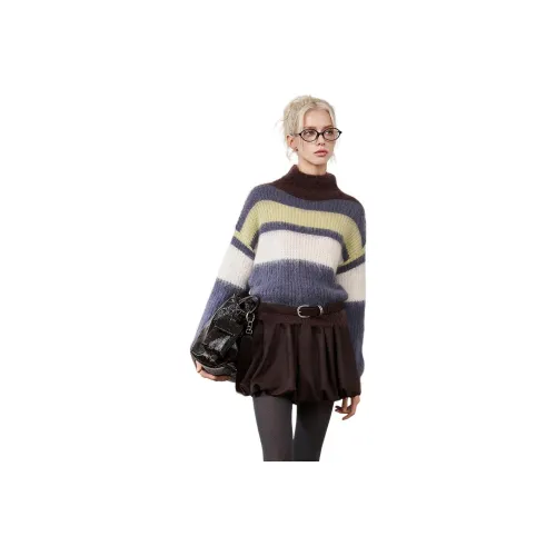 JORYAweekend Многоцветные полосы Женский трикотаж