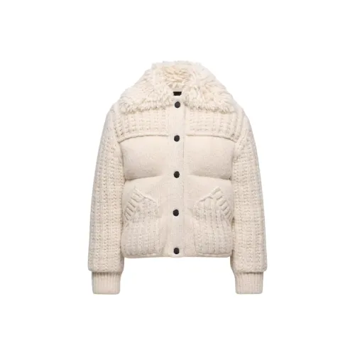 Moncler Grenoble Hillehorn Alpaca Blend Короткий пуховик пуховик Женские