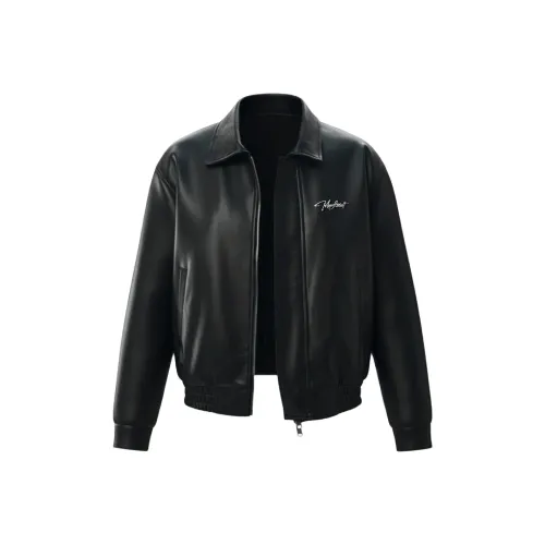 MIORGERSY Кожа Куртка Унисекс