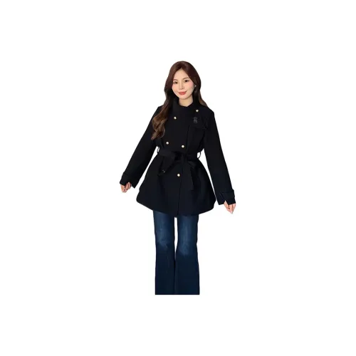 PNVB Черное Женское Пальто