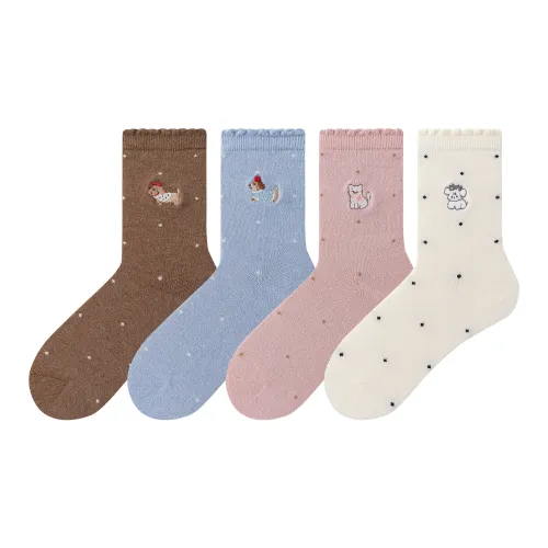 Caramella Высокие носки женские упаковка из 4 пар