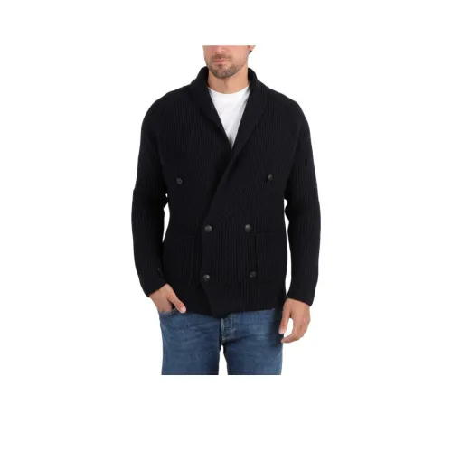 Gran Sasso Черный Мужской Трикотаж