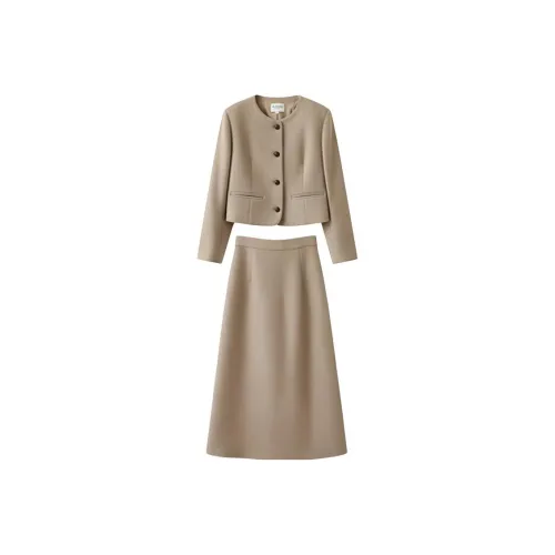 DITB Khaki Женские Комплекты с Юбкой