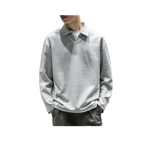 WOOD SOON Длинный рукав Polo для мужчин