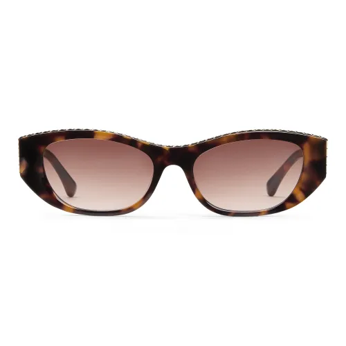 CHARLES KEITH Кошачий глаз Солнцезащитные очки Женские Черный T.Оболочка Агат