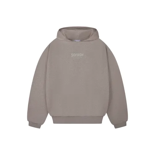 SOFRSH Heather Wheat Gray Sweatshirt Unisex Sweatshirts