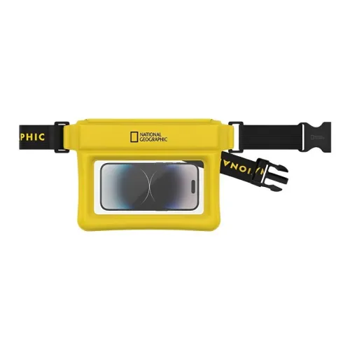 NATIONAL GEOGRAPHIC ABS с термопластичным полиуретаном Сумка через плечо Стандартная Унисекс Желтая