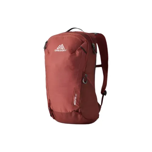 GREGORY Nylon Outdoor Альпинистский рюкзак Рюкзак Мужской Кирпично-красный