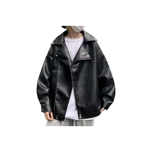 GL Черный Унисекс Кожаные куртки