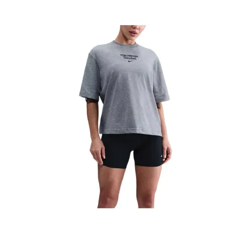 nike Темно-серый смешанный цвет женские волейбольные майки