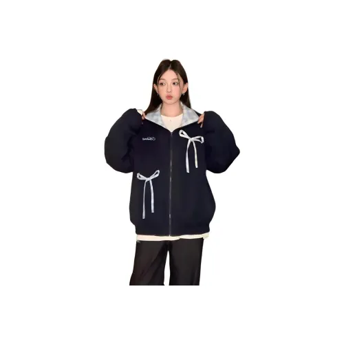 GUOZHEN Темно-синий синий женский пуховик