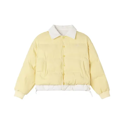 EMDPN Желтый Женские пуховики