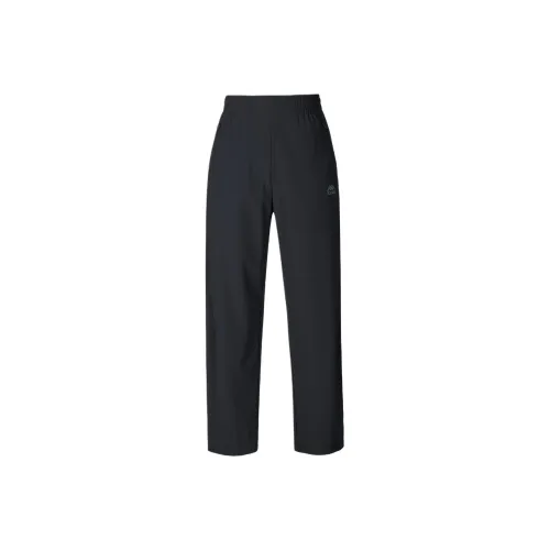 KAPPA Черные Мужские Вязаные Тренировочные Штаны